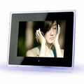 Plastic Digital Picture Frame w/ 12" Screen